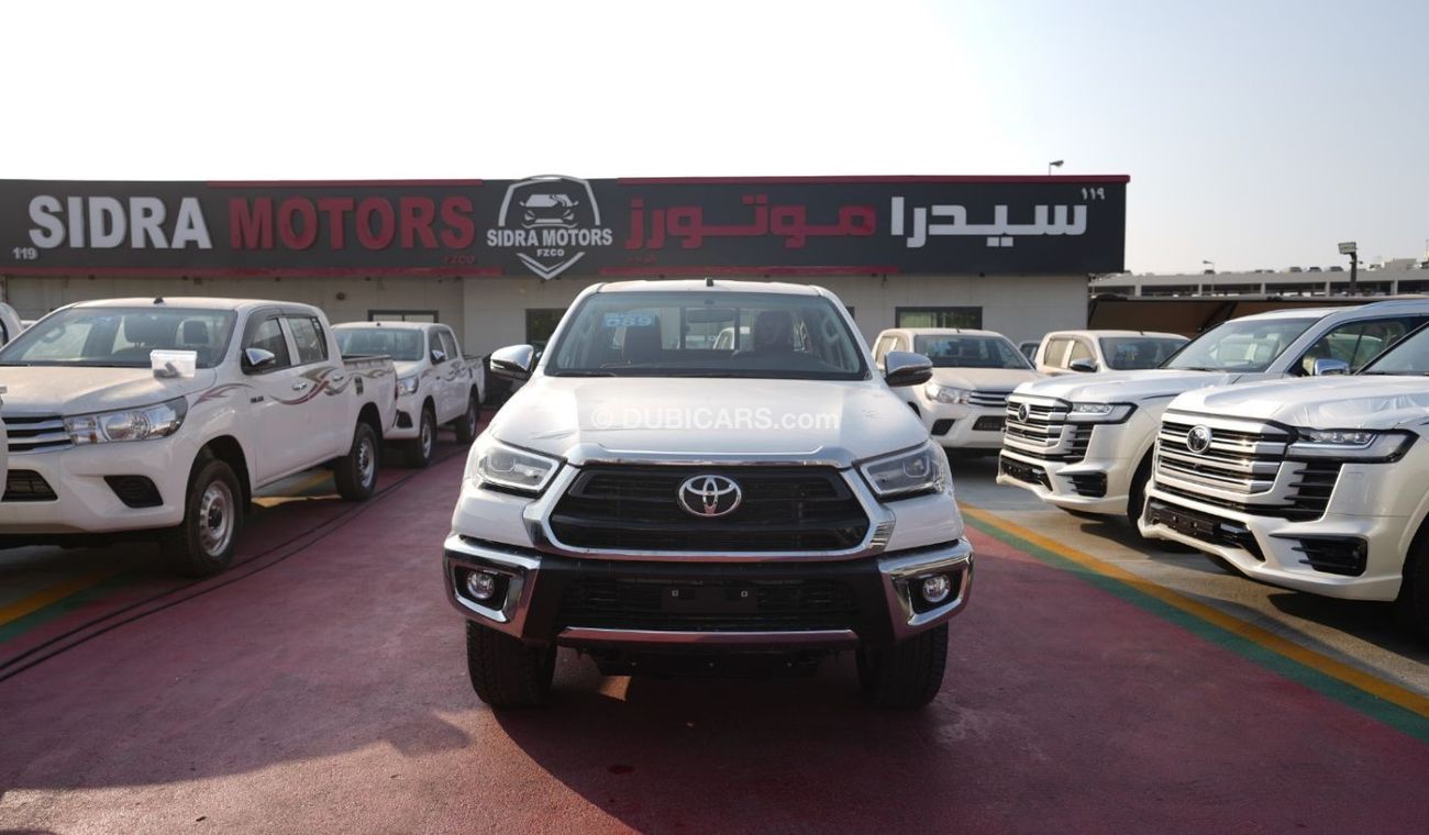 تويوتا هيلوكس TOYOTA HILUX DC 2.7L 4X4 PETROL, A/T, MY25 FULL OPTION WITH PUSH START