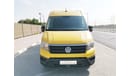 فولكس واجن كرافتر Volkswagen Crafter 2.0TDI (LWB) Manual 2019 Model GCC Specs With Full Service History In Perfect Con