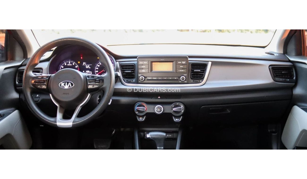 كيا ريو LX 1.6L Hatchback Kia Rio 1.6L 2019 GCC accident free in excellent condition 662 P.M