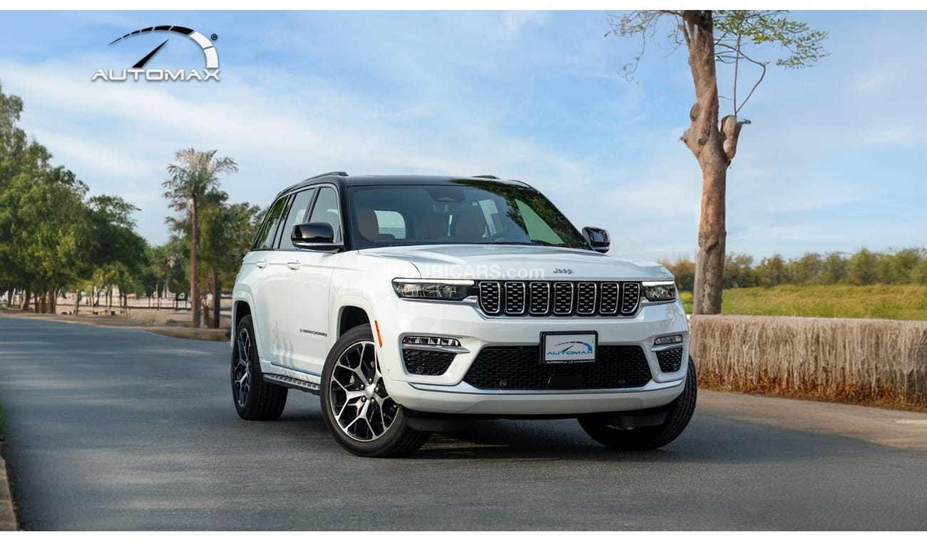 Jeep Grand Cherokee Summit Reserve Luxury Night Vision , 2024 GCC , 0Km , With 3 Years or 60K Warranty @Official Dealer