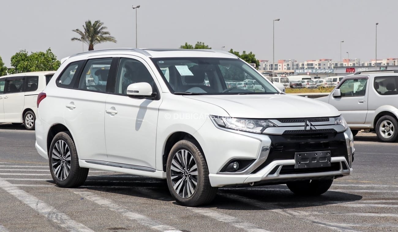 ميتسوبيشي آوتلاندر Brand New Mitsubishi Outlander Enjoy OUTLANDERENJOY  2.4L | 7 Seat | White/Black | 2022 |