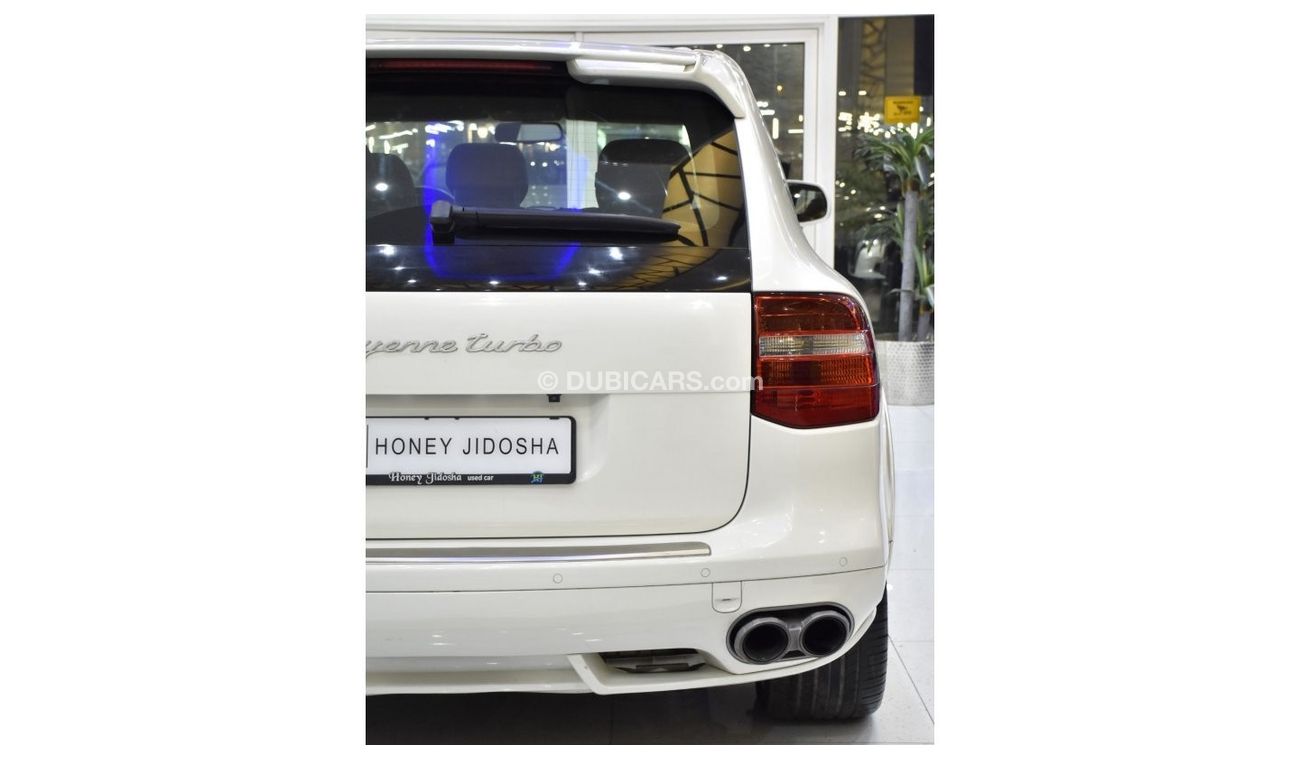 Porsche Cayenne Turbo EXCELLENT DEAL for our Porsche Cayenne Turbo ( 2008 Model ) in White Color GCC Specs