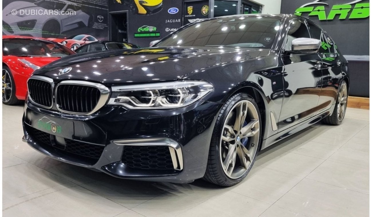 BMW M550i SPECIAL OFFER BMW M550I 2018 GCC IN IMMACULATE CONDITION STILL UNDER SERVICE CONTRACT FROM BMW