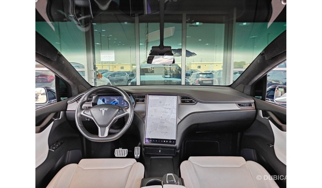 Tesla Model X AED 3,500 P.M | 2019 TESLA MODEL X PERFORMANCE | TESLA WARRANTY | 6 SEATS | GCC | FULL LOADED | FSD