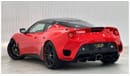 لوتس إيفورا 2021 Lotus Evora GT, Sep 2024 Lotus Warranty, Carbon Fiber Package, Very Low Kms, GCC