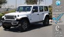 Jeep Wrangler Unlimited Sahara i4 2.0L 4X4 , 2024 GCC , 0Km , (ONLY FOR EXPORT) Exterior view