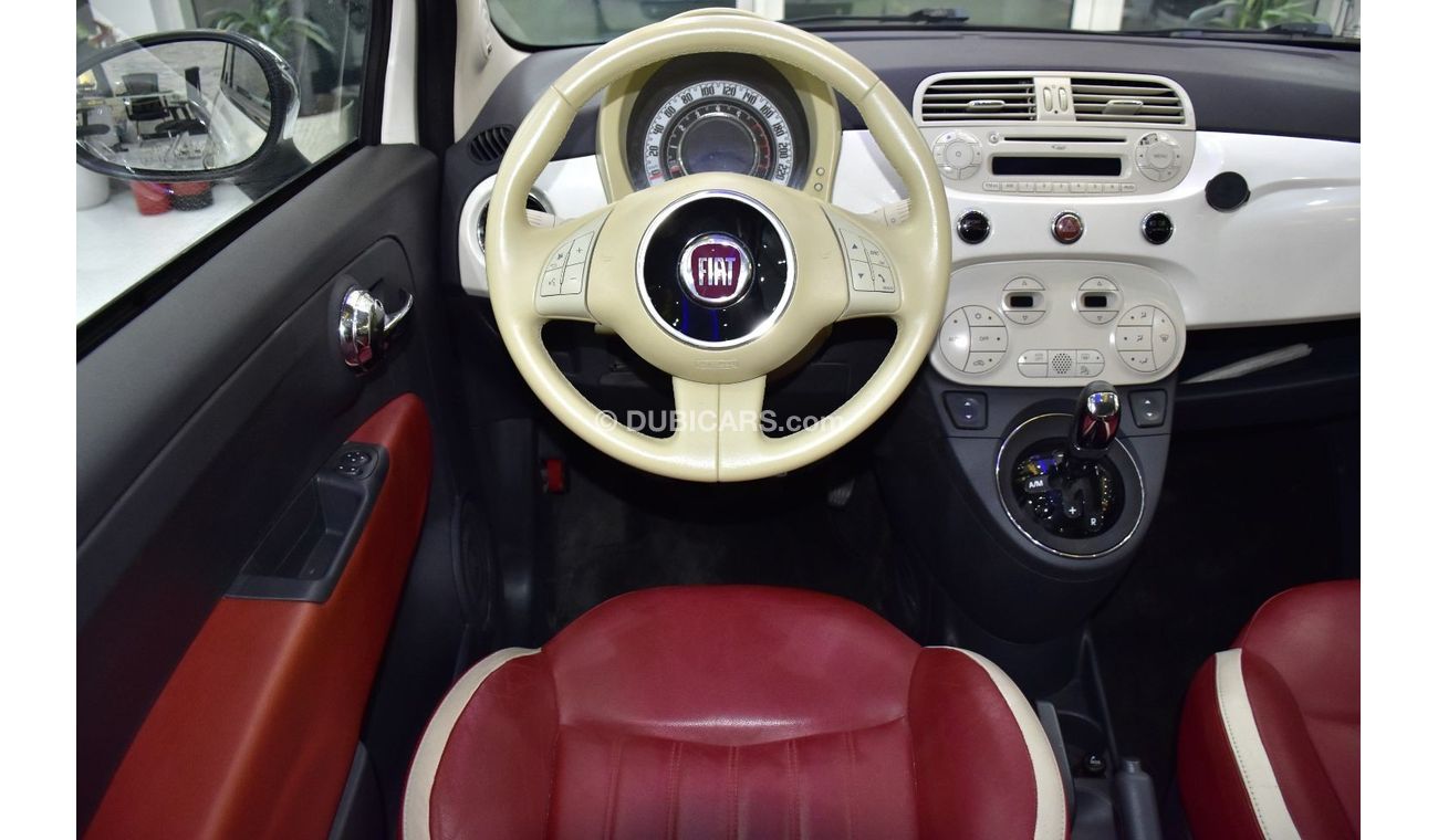 Fiat 500 EXCELLENT DEAL for our Fiat 500 ( 2015 Model ) in White Color GCC Specs