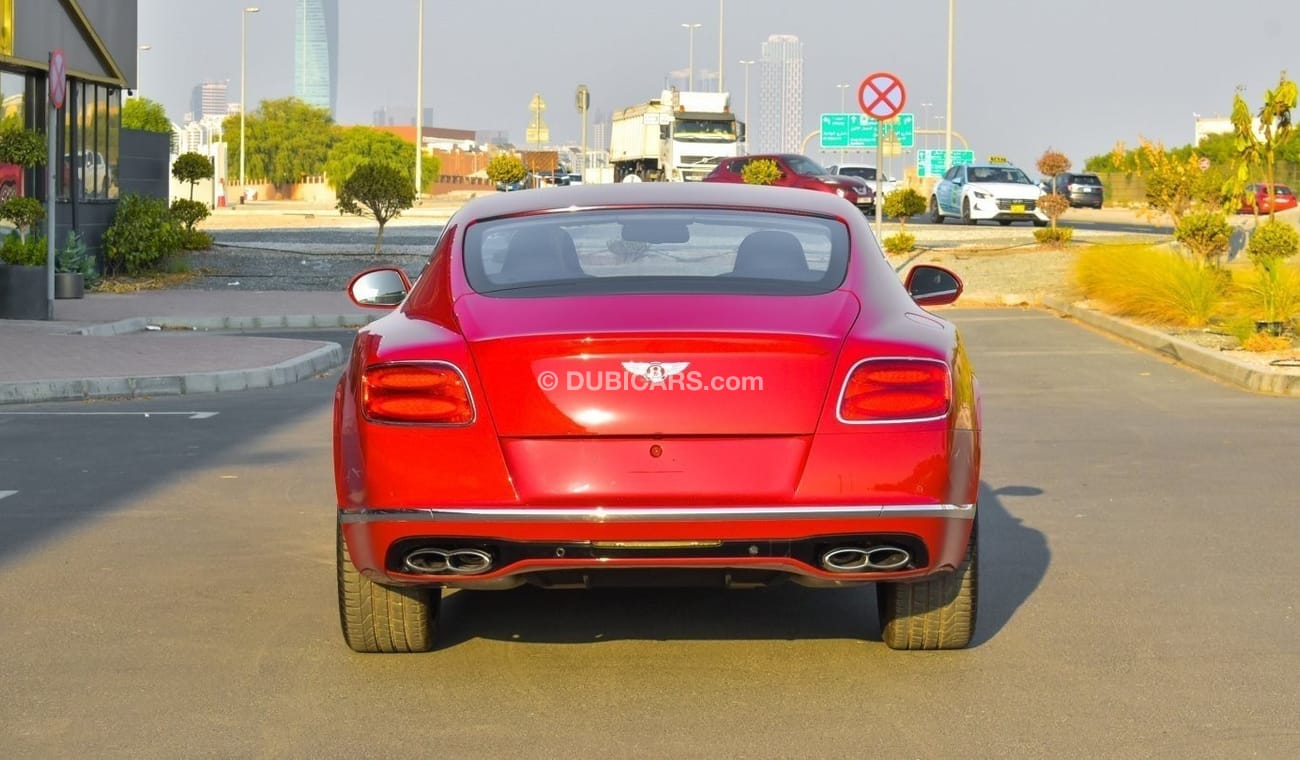 Bentley Continental GT V8 2016 - GCC Spec - Low Milage - Warranty Available