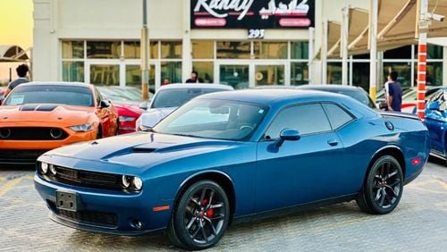 Dodge Challenger SXT 3.6L | Monthly AED 1260/- | 0% DP | Blindspot | Touch Screen | Cruise Control | # 08236