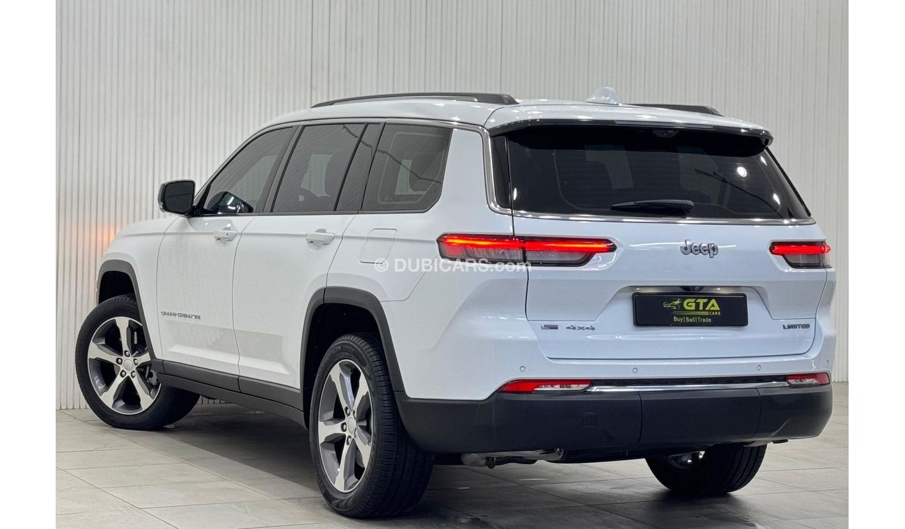 جيب جراند شيروكي L Limited 3.6L 2023 Jeep Grand Cherokee L Limited Plus Edition, 2028 Jeep Warranty + Sevice Pack, 7 