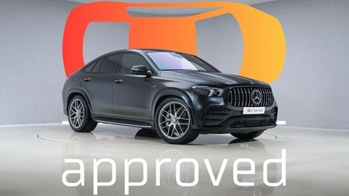 مرسيدس بنز GLE 53 AMG كوبيه - AED 5,912 P/M - 2 Years Warranty