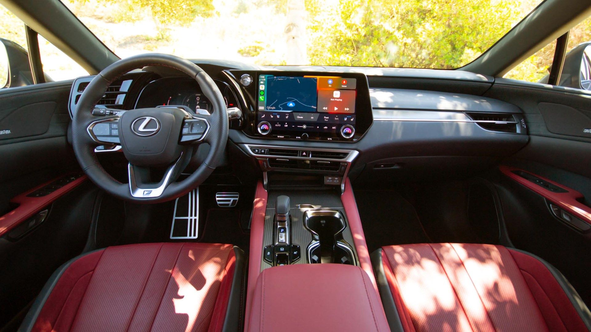 Lexus RX450h interior - Cockpit