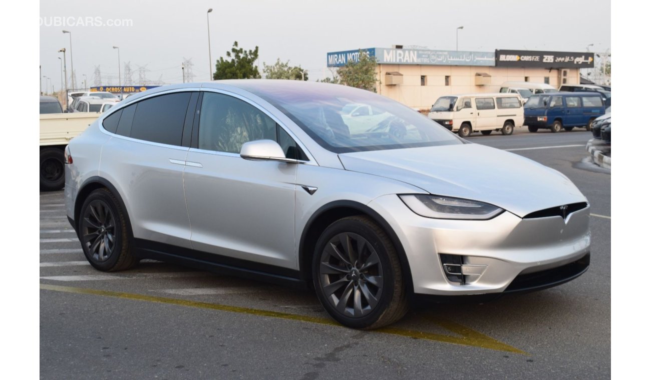 تسلا موديل اكس 2017 TESLA MODEL X 100XB SILVER