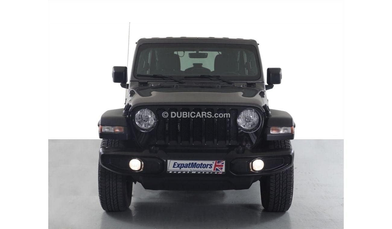 Jeep Wrangler Unlimited Willys Wheeler 3.6L • 2,750x60 • 0% DP • 2020 • Warranty Available • GCC •