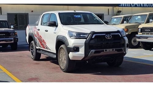 تويوتا هيلوكس ADV 2.8L Toyota Hilux 2.8L Adventure 2.8Ltr A/T 4X4 MY2024 GCC SPECS OMAN 360 CAMERA BEDLINER BLACK