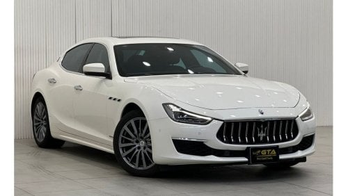 Maserati Ghibli 2021 Maserati Ghibli GranLusso, 2024 Maserati Warranty + Service Pack, Low Kms, GCC