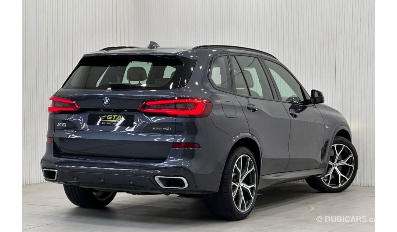 بي أم دبليو X5 40i اكسكلوسيف 2019 BMW X5 xDrive40i M-Sport, Warranty, Feb 2025 BMW Service Pack, Full Options, GCC