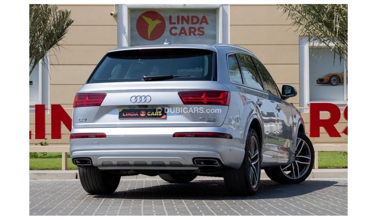 Audi Q7 45 TFSI quattro Audi Q7 45TFSI Quattro (7 SEATER) 2019 GCC under Warranty with Flexible Down-Payment