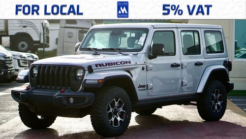 Jeep Wrangler Jeep Wrangler Unlimited Rubicon 4X4, 5% VAT Included, Brand New, 0KM