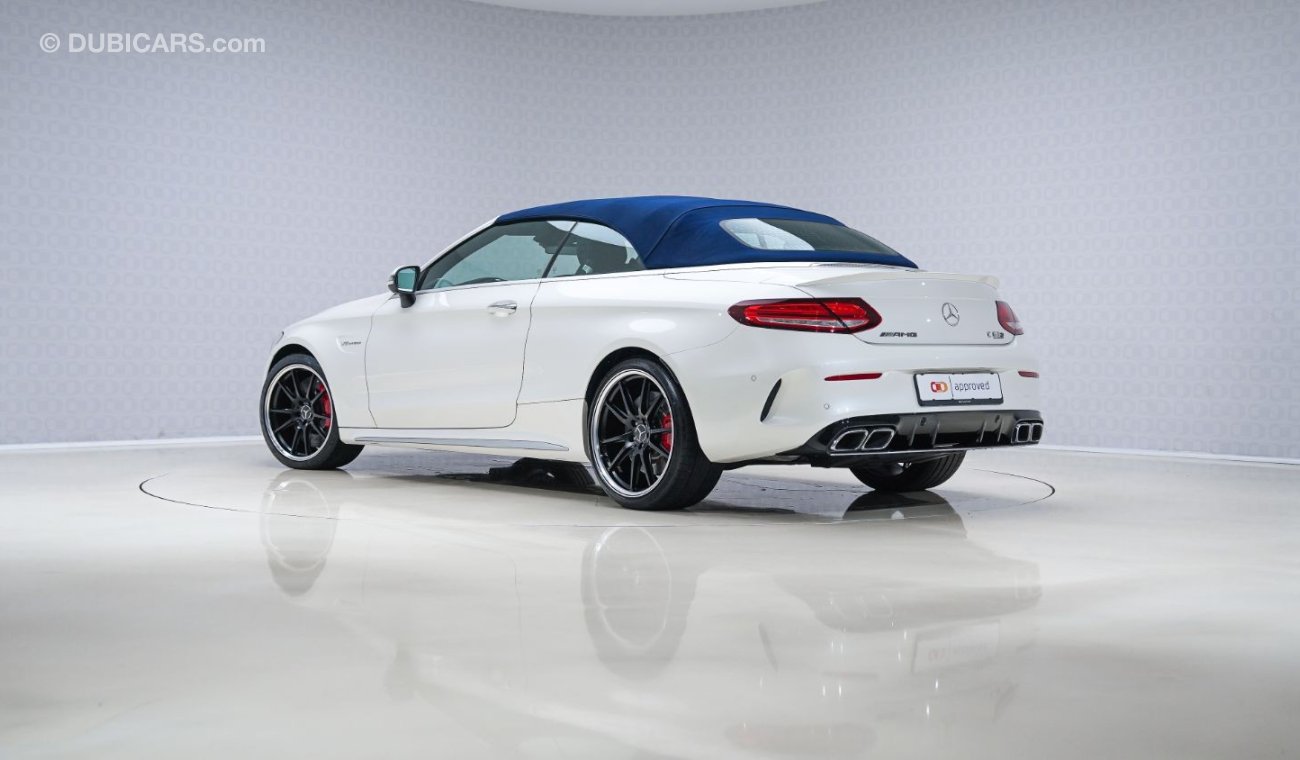 مرسيدس بنز C 63S AMG Cabriolet - 2 Years Approved Warranty - Approved Prepared Vehicle