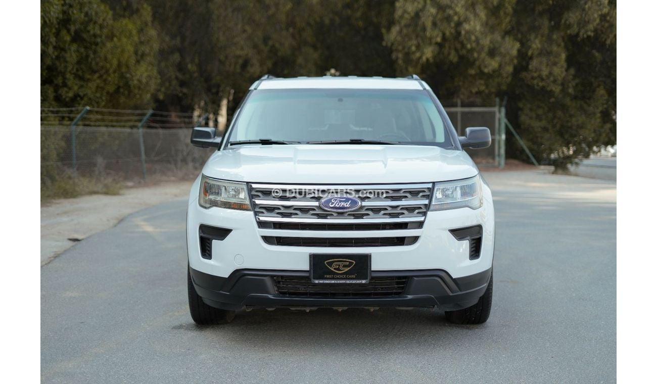 Ford Explorer XLT 3.5L AED 1,482/month | 2018 | FORD EXPLORER | XLT GCC | FULL SERVICE HISTORY | F49926