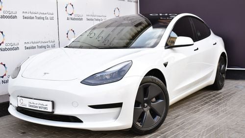 تسلا موديل 3 AED 1879 PM MODEL 3 RWD AT GCC MANUFACTURER WARRANTY 2026 OR 80K KM