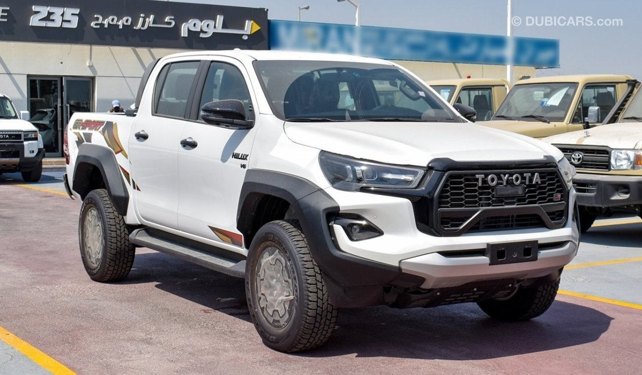 Toyota Hilux Toyota Hilux Toyota Hilux GR Sport 2.8L, DIESEL Oman Specs 4WD, Pickup, Model 2024, Colour White