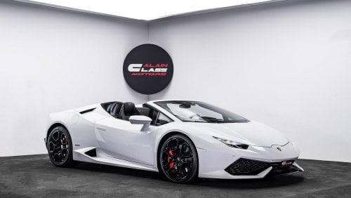 Lamborghini Huracan LP 610-4 Spyder 2017 - Japanese Specs