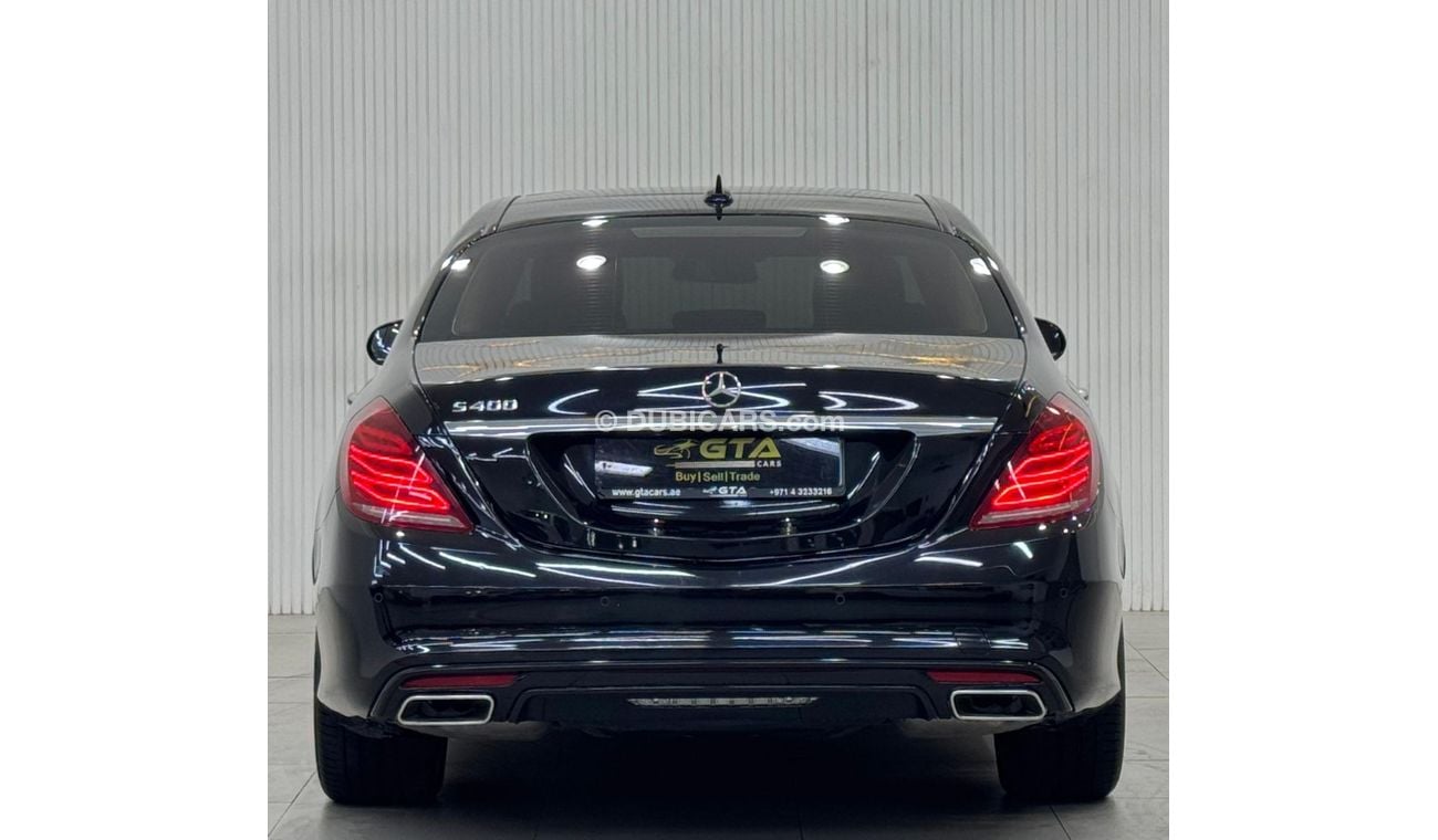 مرسيدس بنز S 400 std 3.0L 2015 Mercedes Benz S400 AMG, Full Service History, Fully Loaded, GCC