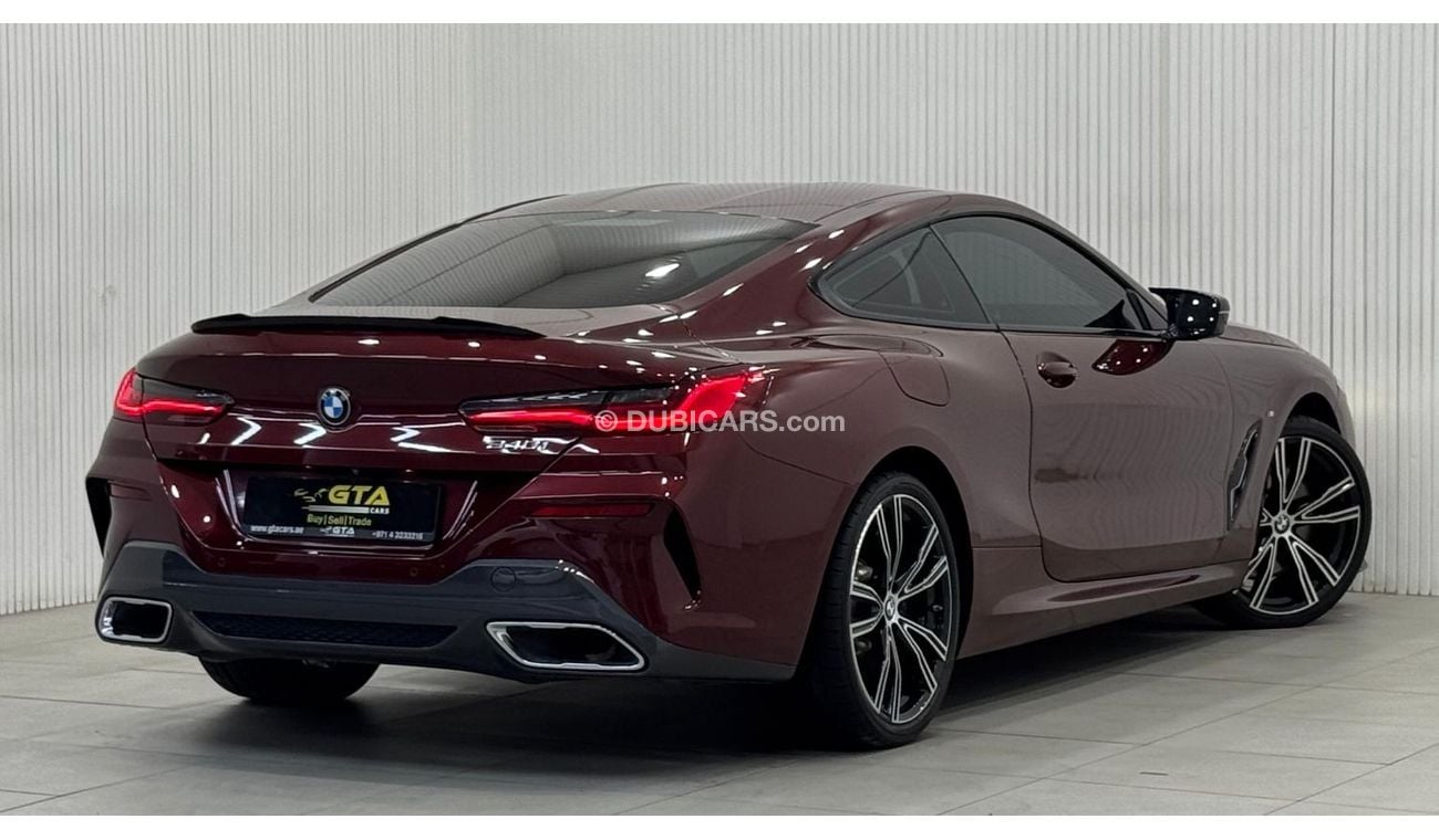 بي أم دبليو 840i M Sport 3.0L (335 HP) 2020 BMW 840i M-Sport Coupe, Warranty, Sep 2026 BMW Service Pack, Full Options