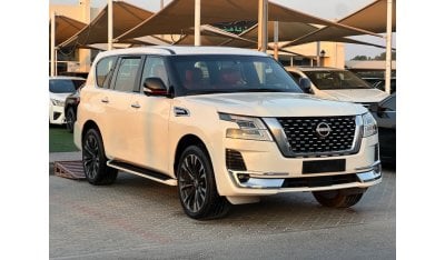 Nissan Patrol Nissan petrol SE platinum V8 full option GCC model:2014 kit:2022 in good shape