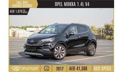 أوبل موكا AED 1,070/month 2017 | OPEL MOKKA | 1.4L V4 GCC SPECS | FULL OPEL SERVICE HISTORY | O70264