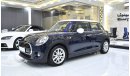 Mini Cooper EXCELLENT DEAL for our Mini Cooper ( 2017 Model ) in Blue Color GCC Specs