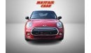 Mini Cooper Std 0% DP - FIRST OWNER - MINI COOPER 1.5TURBO - AGENCY MAINTAINED - GCC SPECS - MINT CONDITION