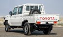 Toyota Land Cruiser Pick Up LC79DC 4.0L DIESEL - WHITE: WITH DIFF LOCK, NEW SHAPE (EXPORT ONLY)