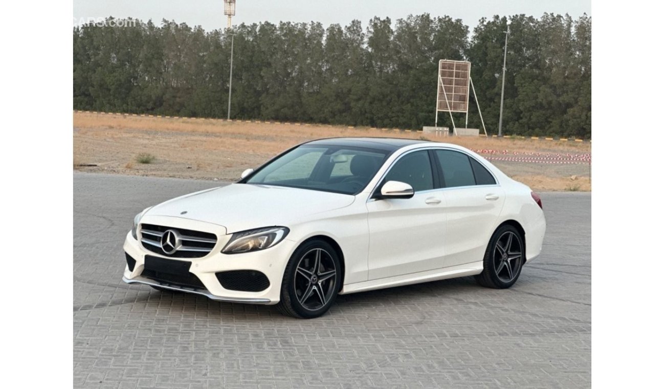 مرسيدس بنز C200 AMG باك موديل 2018 خليجي فل مواصفات بانوراما ومثبت سرعه وتحكم كهربي كامل ونظام صوت ممتاز وكاميرا خلف