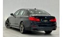 BMW 550i 2018 BMW 550i xDrive M Sport, Sep 2024 BMW Warranty + Service Package, Fully Loaded, GCC