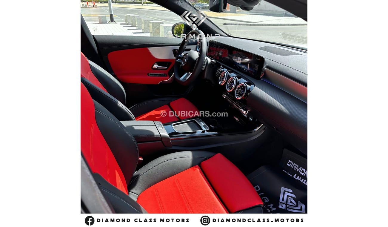 مرسيدس بنز CLA 200 Mercedes CLA 200 AMG Black Edition  Panoramic  2025  GCC Brand New 5 Years Agency Warranty