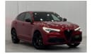 Alfa Romeo Stelvio 2023 Alfa Romeo Stelvio Veloce, Jan 2028 Agency Warranty + Service Package, Full Agency History, GCC