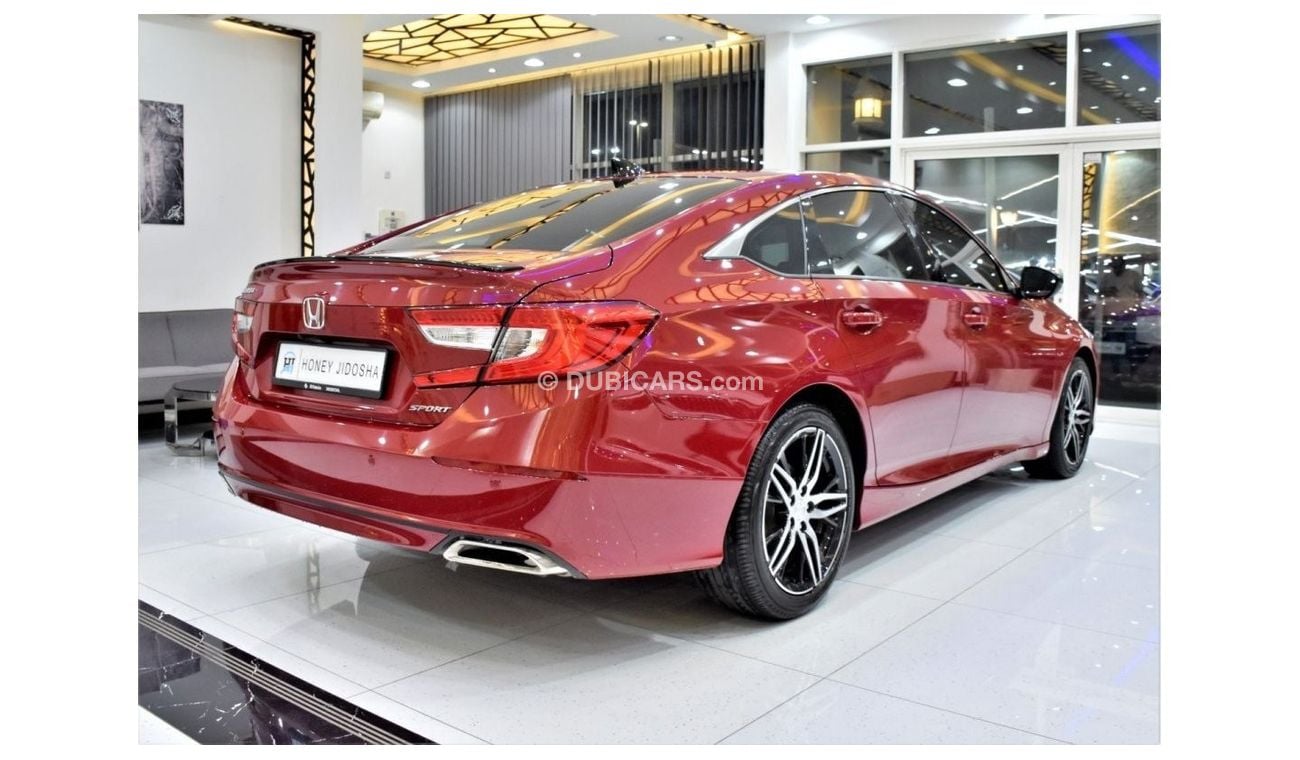 Honda Accord EXCELLENT DEAL for our Honda Accord Sport ( 2022 Model ) in Red Color GCC Specs