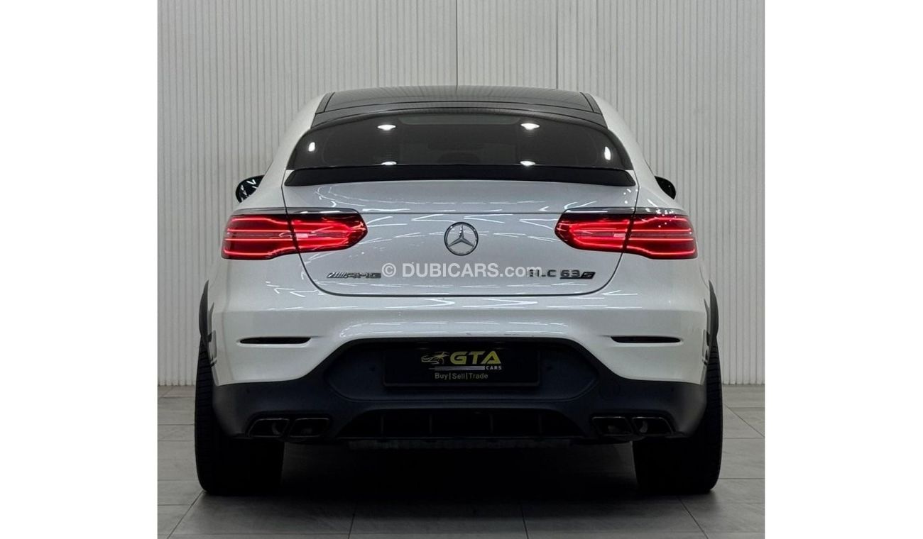 مرسيدس بنز GLC 63 2018 Mercedes-Benz GLC 63S AMG Coupe 4MATIC, One Year Warranty, Service History, GCC