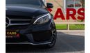 Mercedes-Benz C200 Mercedes-Benz C200 AMG Pack 2017 GCC under Warranty with Flexible Down-Payment.