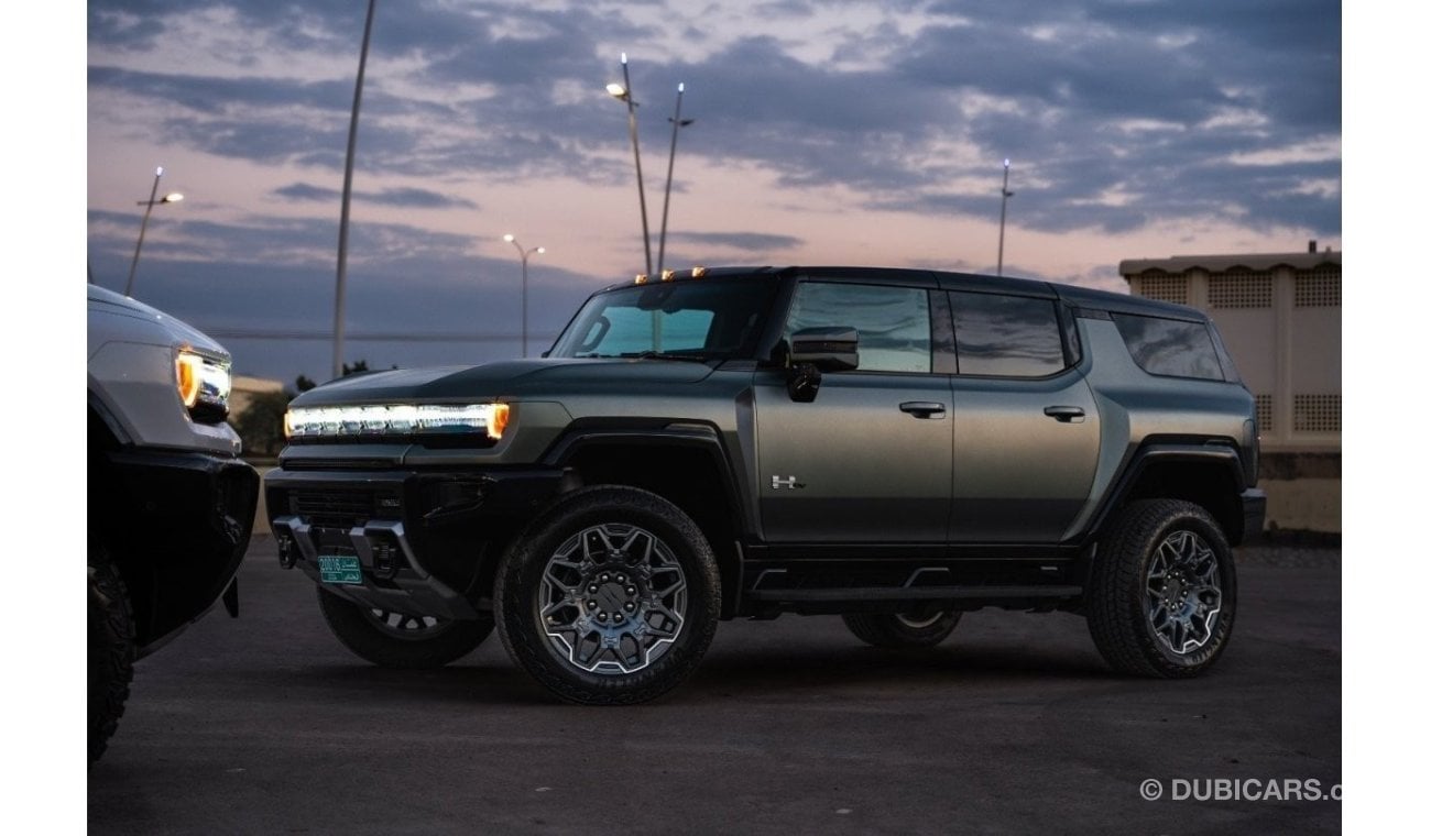 جي أم سي همر EV HUMMER EV SUV 2024 LONG RANGE FIRST EDITION GREEN MATTE TRIPLE MOTOR LONG RANGE