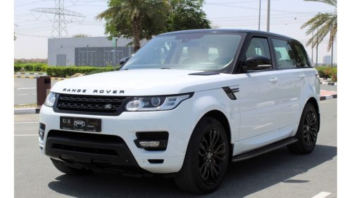 لاند روفر رانج روفر سبورت سوبرتشارج RANGE ROVER SPORT SUPER CHARGED 5.0SC 2014 GCC LOW MILEAGE WITH FULL AGENCY SERVICE IN MINT CONDITIO