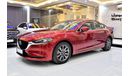 Mazda 6 EXCELLENT DEAL for our Mazda 6 ( 2021 Model ) in Red Color GCC Specs