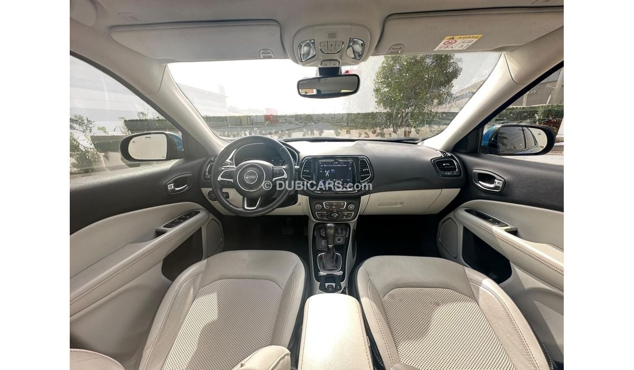 جيب كومباس Limited 2.4L (172 HP) AED 1,180 PM | JEEP COMPASS LIMITED | 2.4L I4 | 2019 | WELLMAINTAINED | 0% DOW