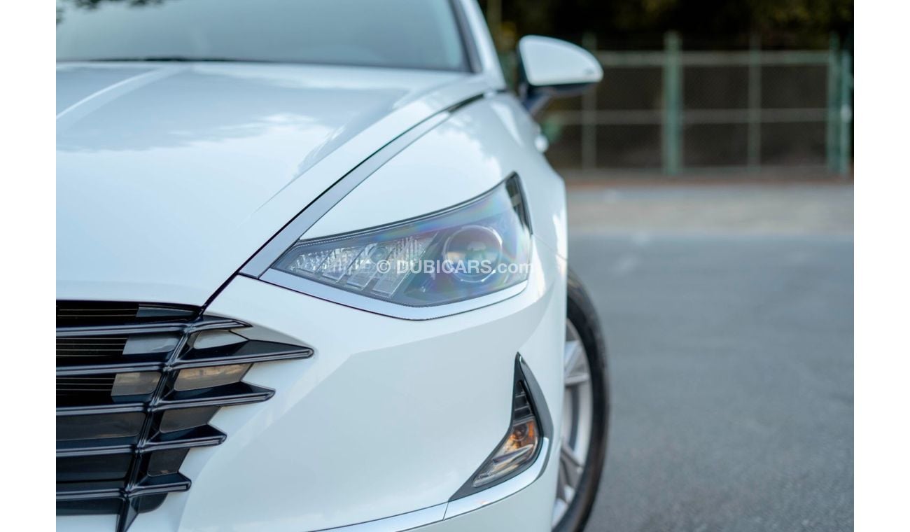 Hyundai Sonata Smart 2.5L AED 968/month 2023 | HYUNDAI SONATA | SMART PLUS | FULL SERVICE HISTORY | GCC SPECS | H89