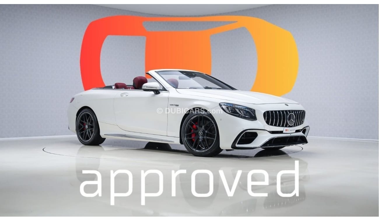 Mercedes-Benz S 63 AMG Cabriolet - 2 Years Approved Warranty - Approved Prepared Vehicle