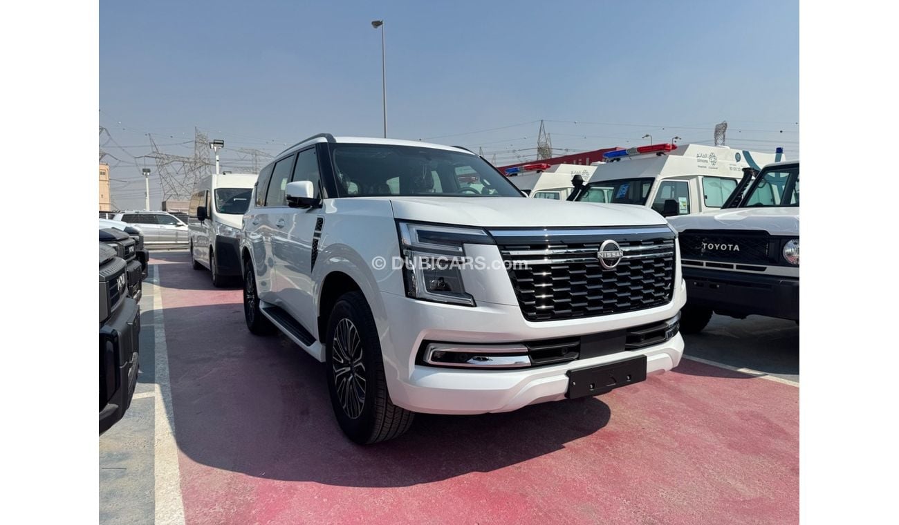 نيسان باترول 2025 NISSAN PATROL 3.8L NON TURBO PLATINUM V6 FULL OPTION