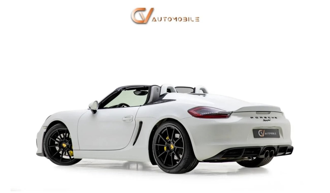 Porsche Boxster Spyder - GCC Spec